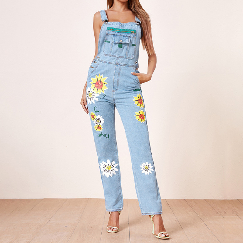 Mom Jeans Women - Denim Jumpsuits Women Mom Jeans Trousers