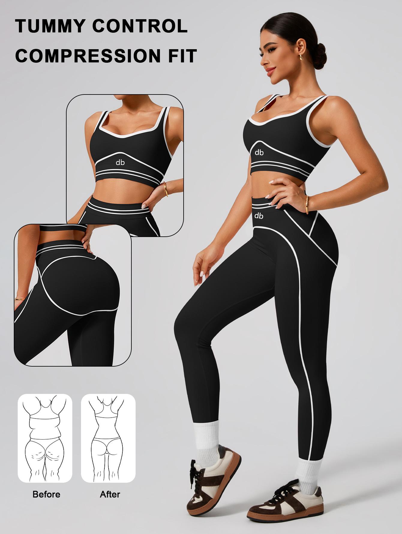 Women Fashion Pose - 2026 Women's Backward Pose Yoga Set
