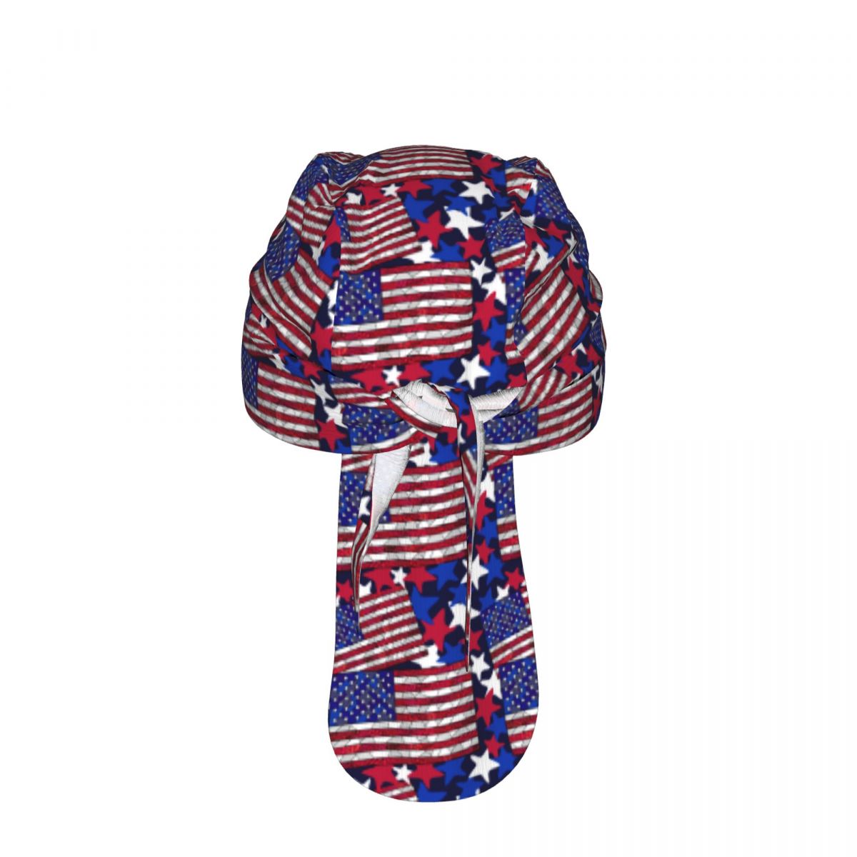 Women Fashion Hats - USA Flag Headscarf Man Women Scarf