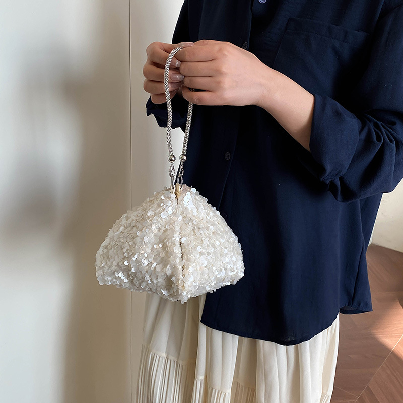 Women Fashion Usa - American Women's Sequined Evening Handbag Casual