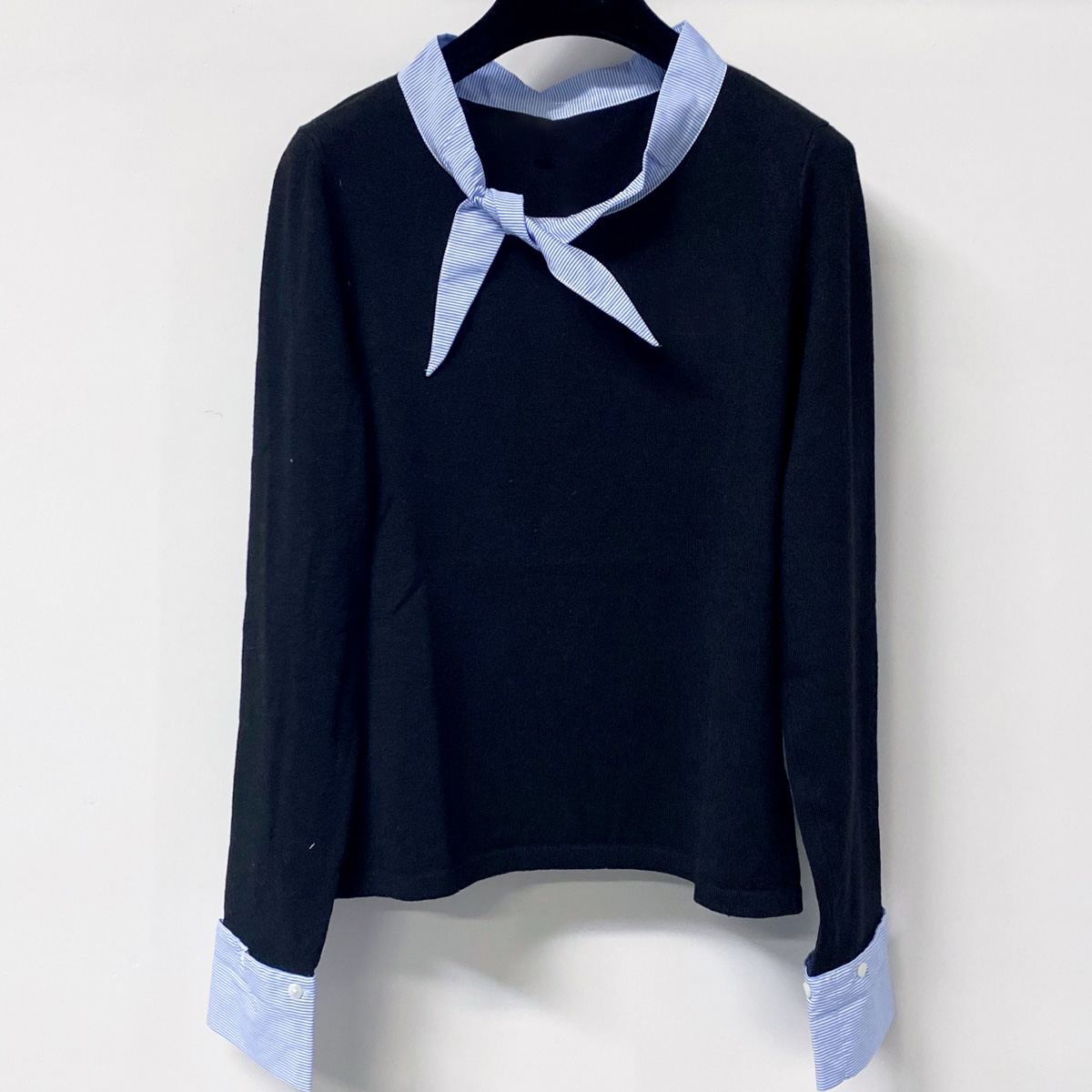 High Quality Women Tie Neck Kn - Women Top Fashion recension och pris