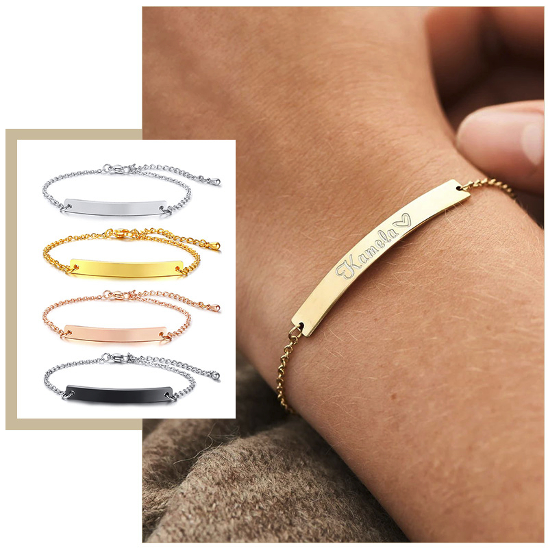 Elegant Personalized ID Bar Br - Women Fashion Quotes recension och pris