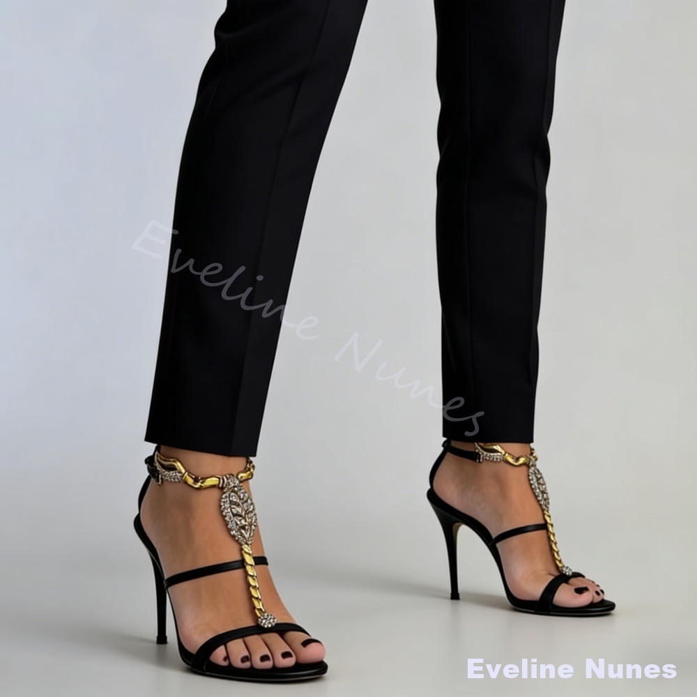 Luxury Metal Scorpion Sandals  - Fashion Women Belt recension och pris