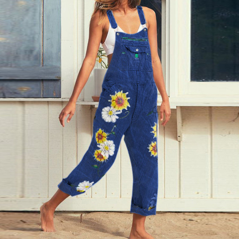 Denim Jumpsuits Women Mom Jean - Mom Jeans Women recension och pris