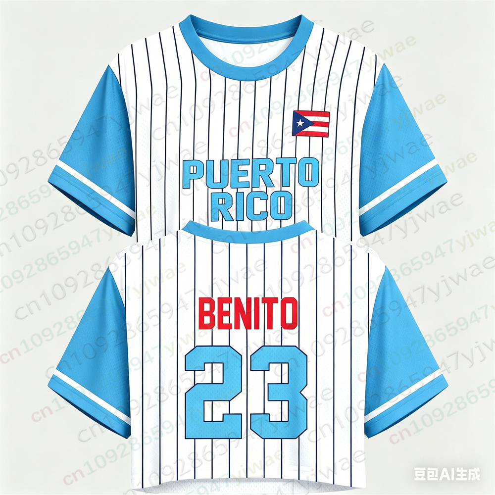 Puerto Rico Crop Top Jersey Pu - Women'S Fashion Rugby Top recension och pris