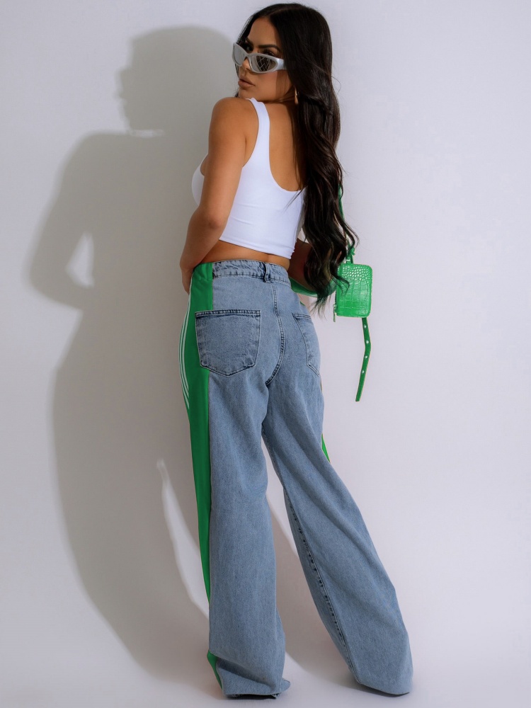 JRRY Casual Women Striped Deni - Mom Jeans Women recension och pris