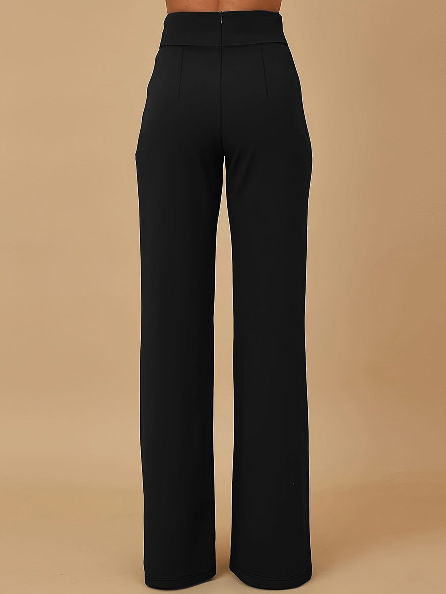Wide Leg High-Waisted Trousers - Mom Jeans Women recension och pris