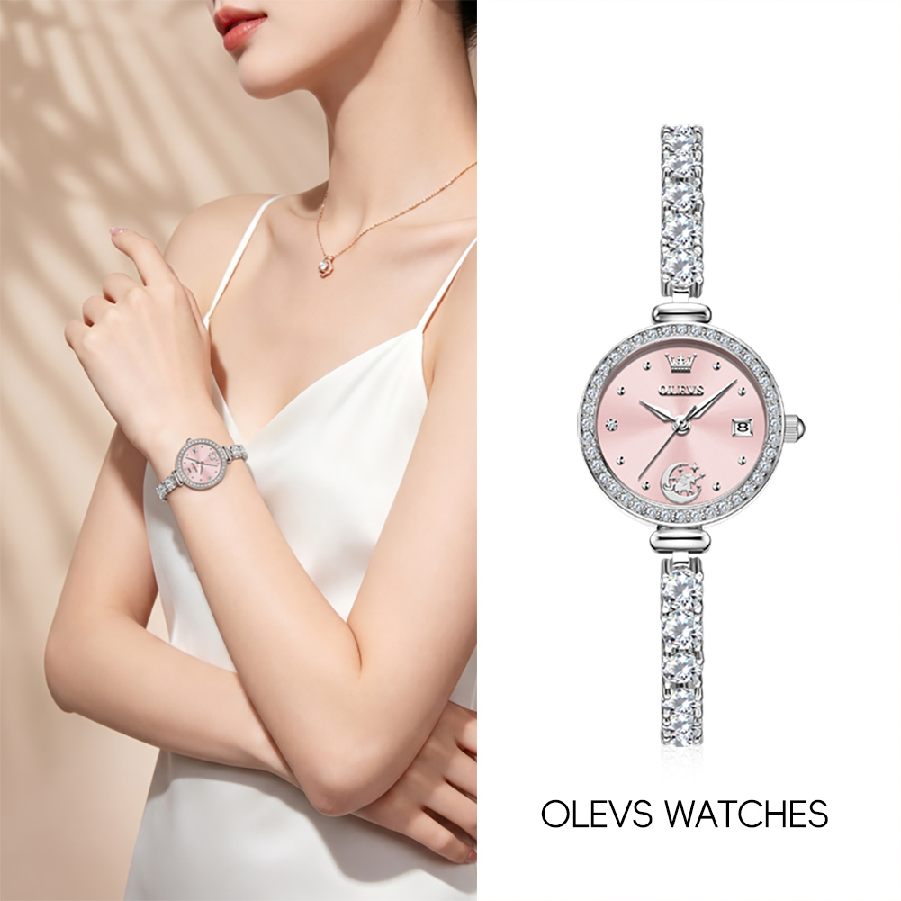OLEVS 2998 Brand Original Auth - Women'S Fashion Quartz Watch recension och pris