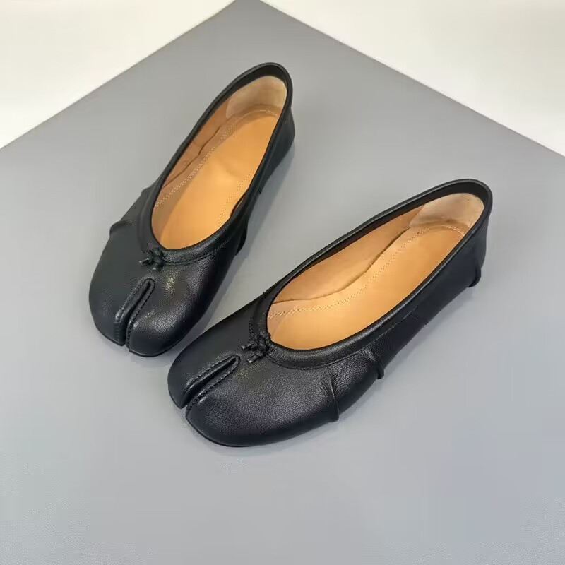NEW Split Toe Flat Shoes Women - Women'S Fashion Walking Shoes recension och pris