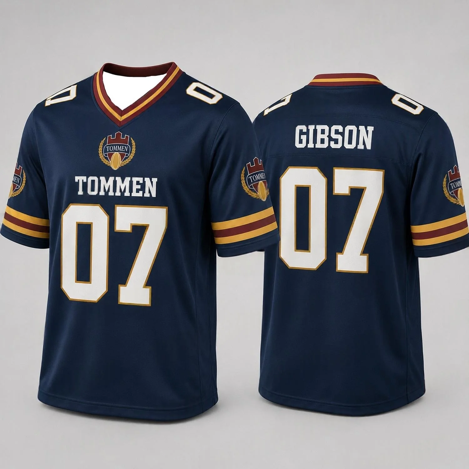 Unisex Tommen Rugby Jersey 3D- - Women'S Fashion Rugby Top recension och pris