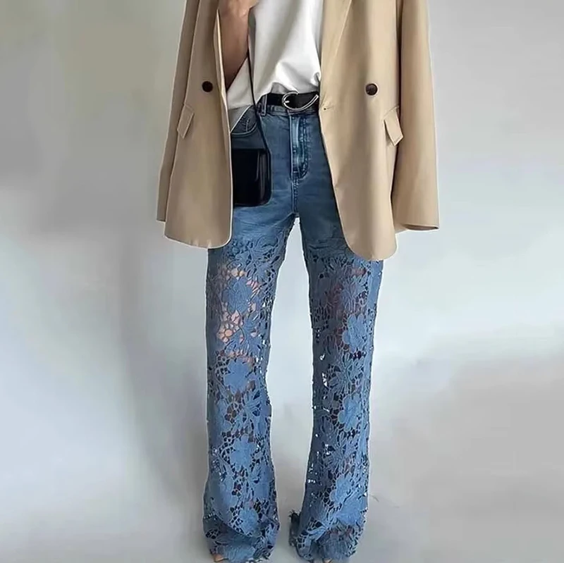 High Waist Wide Leg Jeans Pant - Mom Jeans Women recension och pris