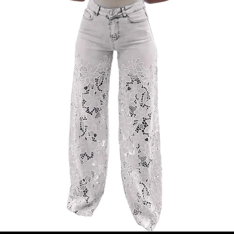 High Waist Wide Leg Jeans Pant - Mom Jeans Women recension och pris