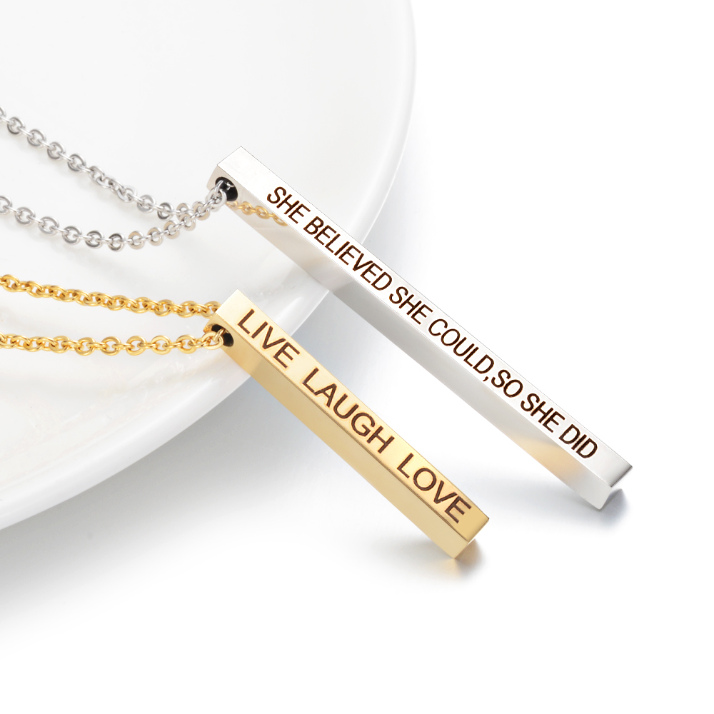 New arrival! 316L Stainless St - Women Fashion Quotes recension och pris