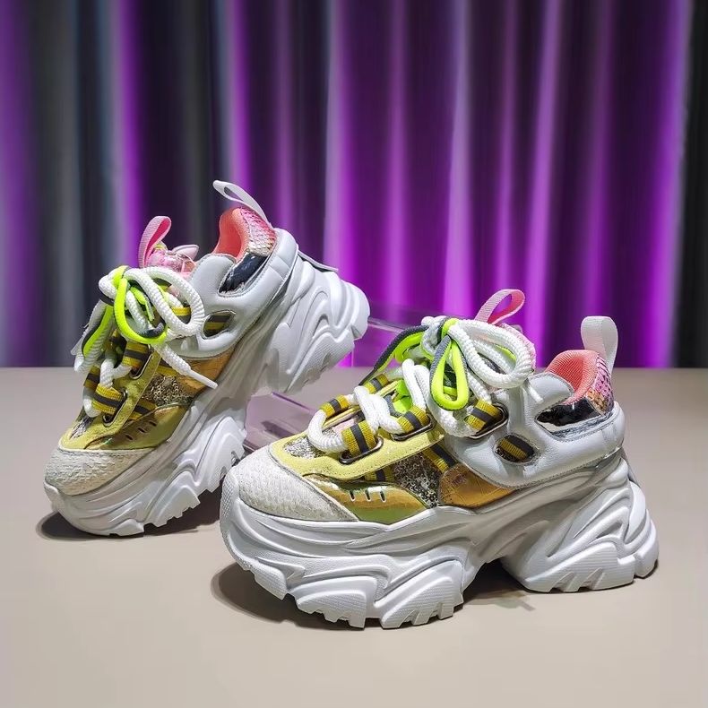 Fashion Design Women Spring Sh - Women'S Yellow Fashion Sneakers recension och pris