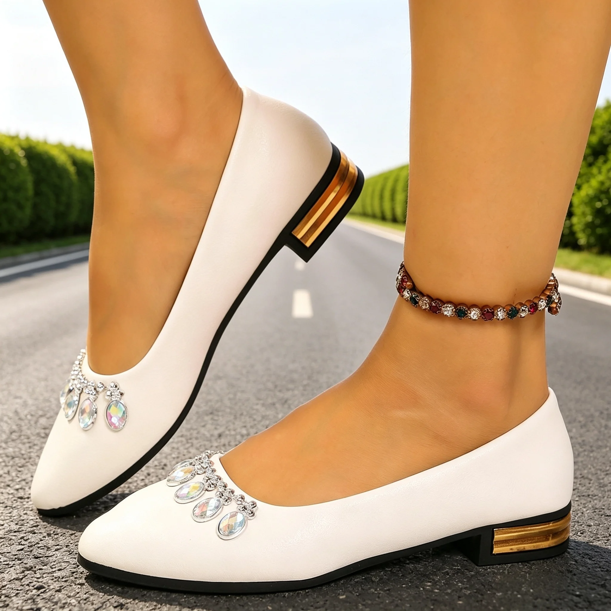 Women Flats Pointed Toe Ballet - Women'S Fashion Walking Shoes recension och pris