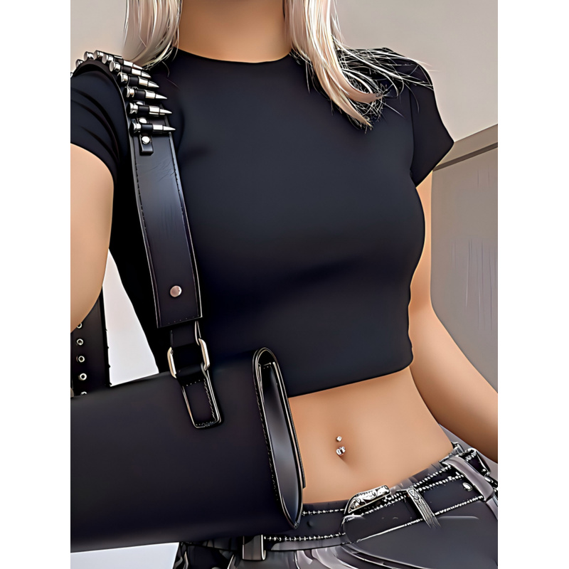 Fashionable women's rugby bow  - Women'S Fashion Rugby Top recension och pris