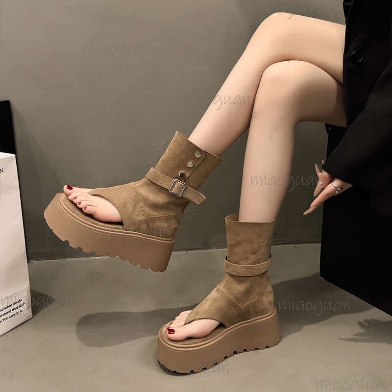 Khaki/Black Fashion Platform B - Women'S Fashion Trends Spring 2026 recension och pris