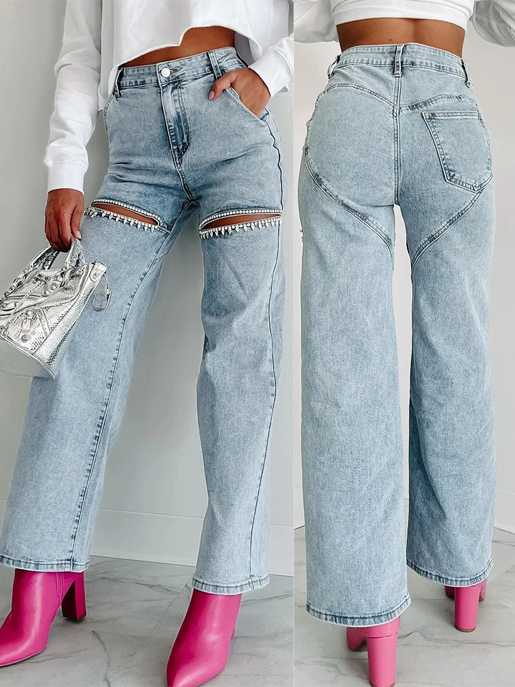 Fashion Women's Denim High Wai - Mom Jeans Women recension och pris