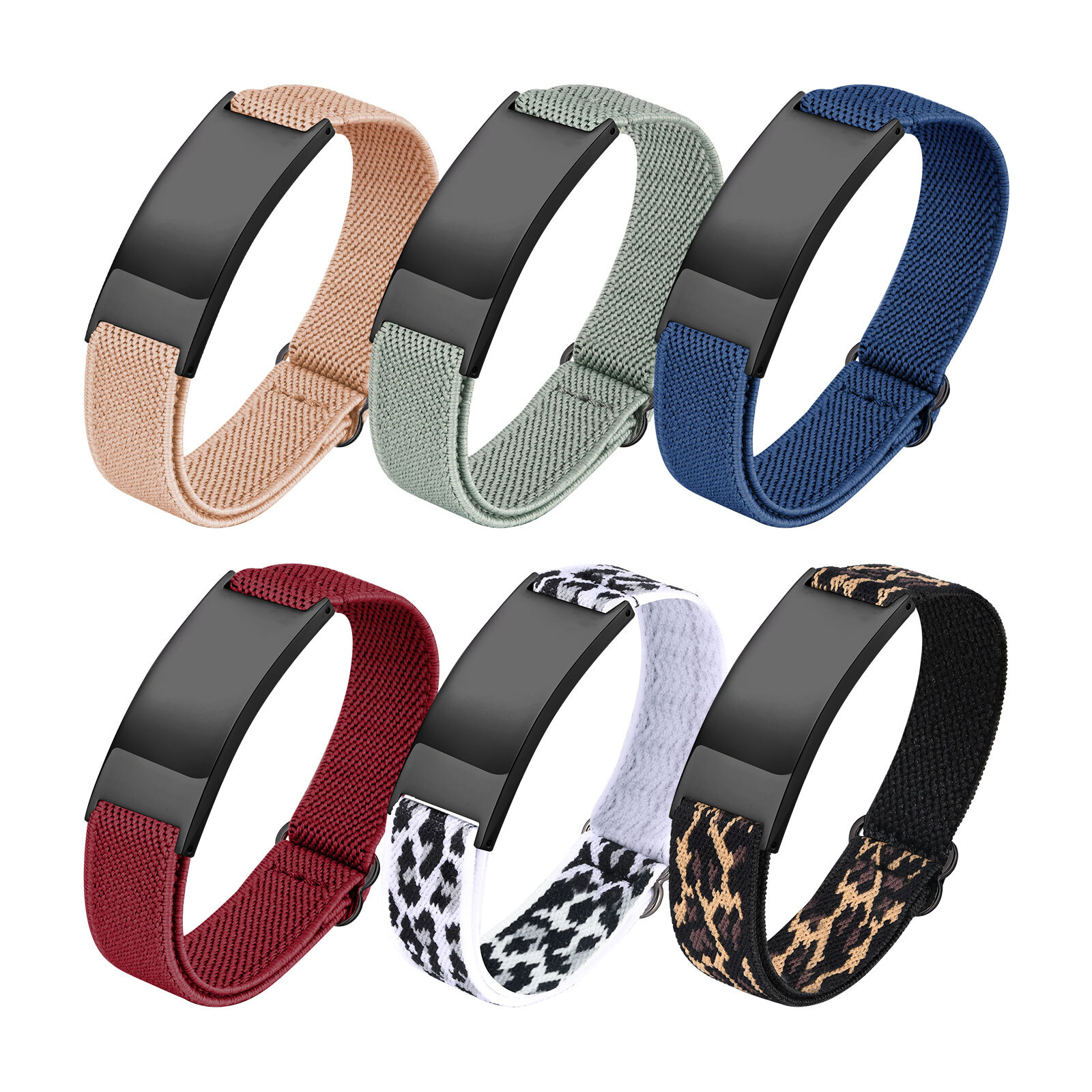 Vnox Customized Elastic Strap  - Women Fashion Quotes recension och pris