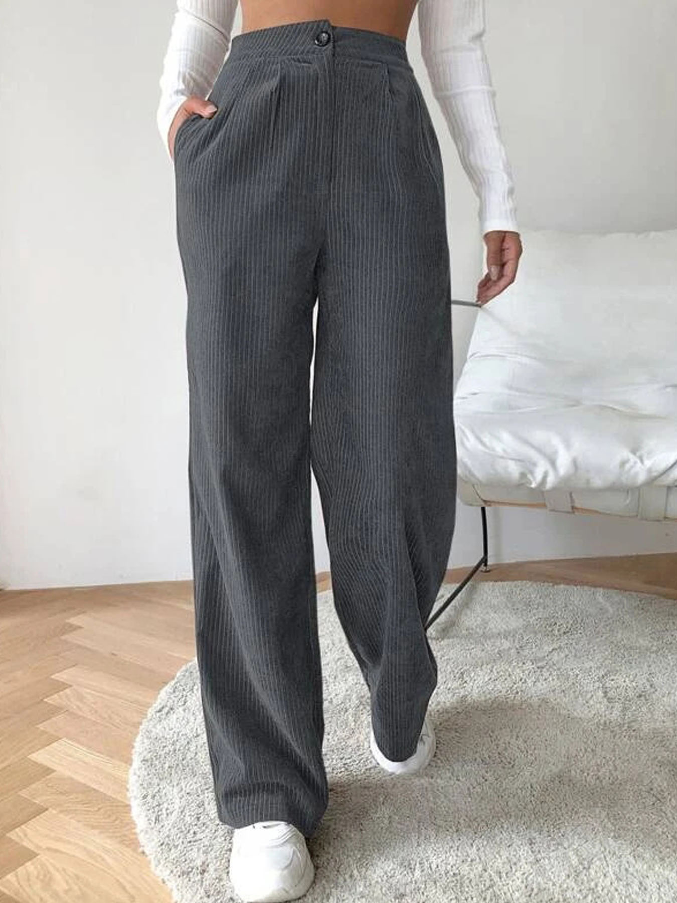 Women's 2025 Fall Winter Cordu - Mom Jeans Women recension och pris