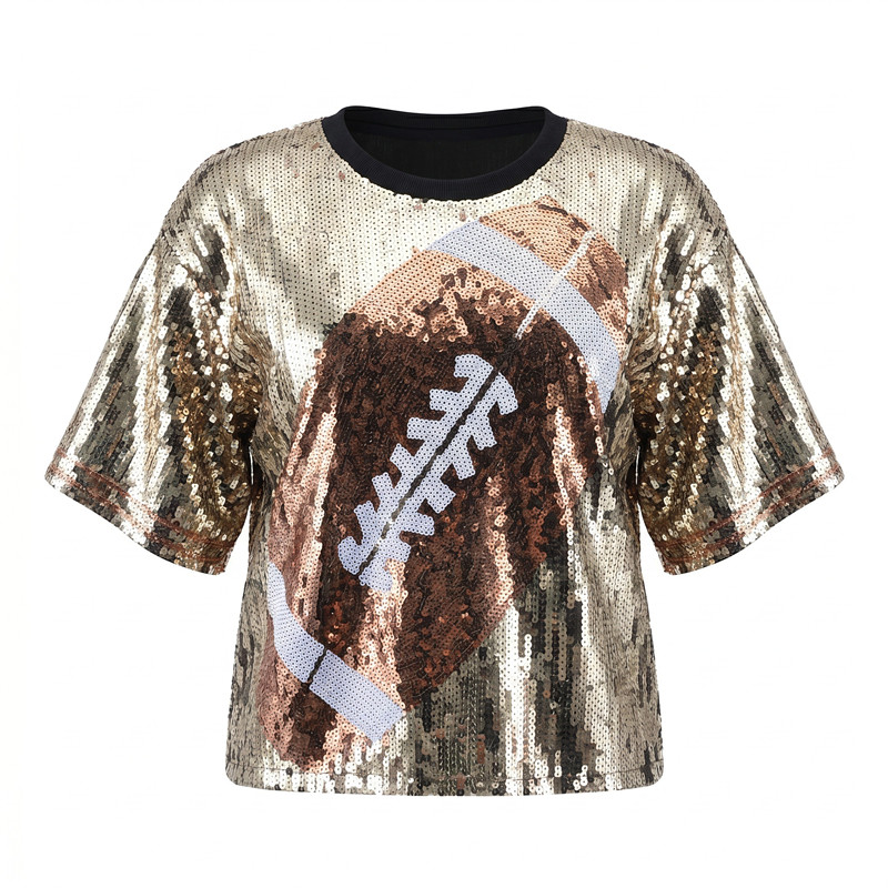 Summer New Fashion Rugby Print - Women'S Fashion Rugby Top recension och pris
