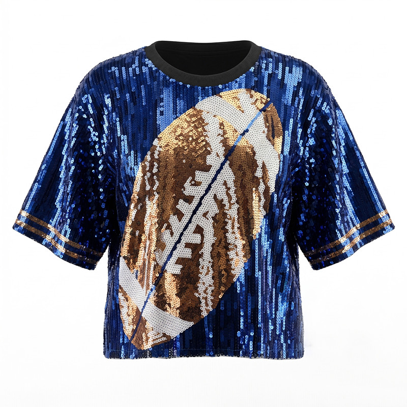 Summer New Fashion Rugby Print - Women'S Fashion Rugby Top recension och pris