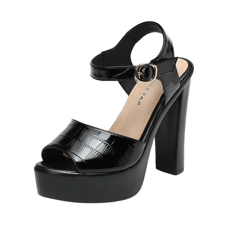 10cm 13cm Fashion Genuine Leat - Women Fashion Korean recension och pris