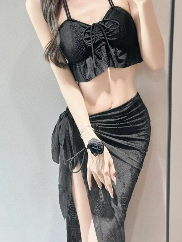Ladies Floral Two Piece Swimsu - Women Fashion Styles recension och pris