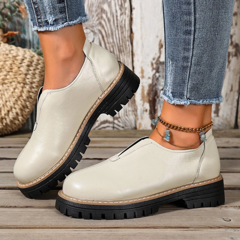 Retro British Style Women's Sh - Women'S Fashion Walking Shoes recension och pris