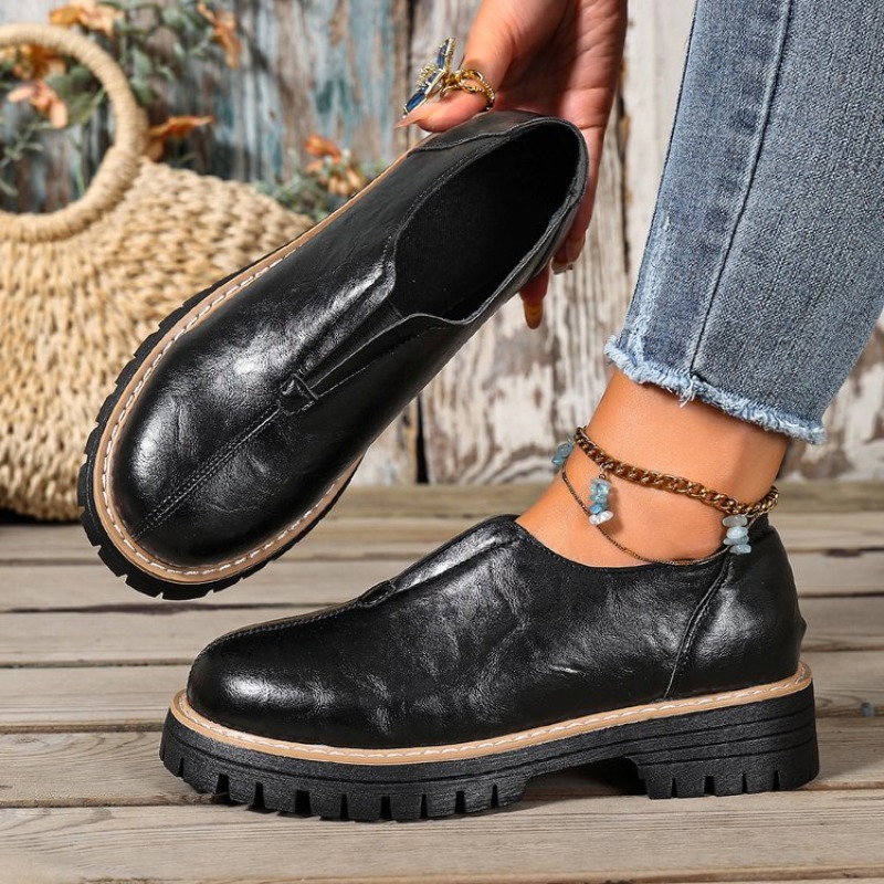 Retro British Style Women's Sh - Women'S Fashion Walking Shoes recension och pris