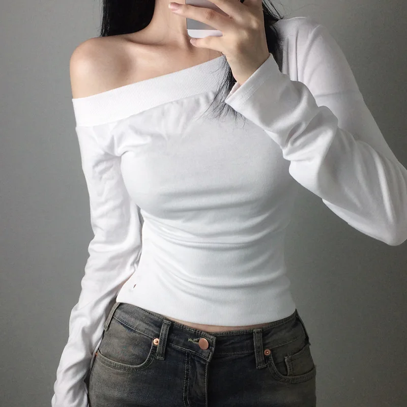 Y2K Vintage Pleated Button T-S - Women Top Fashion recension och pris