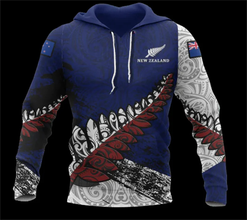 Winter New 3D Aotearoa New Zea - Women'S Fashion Rugby Top recension och pris