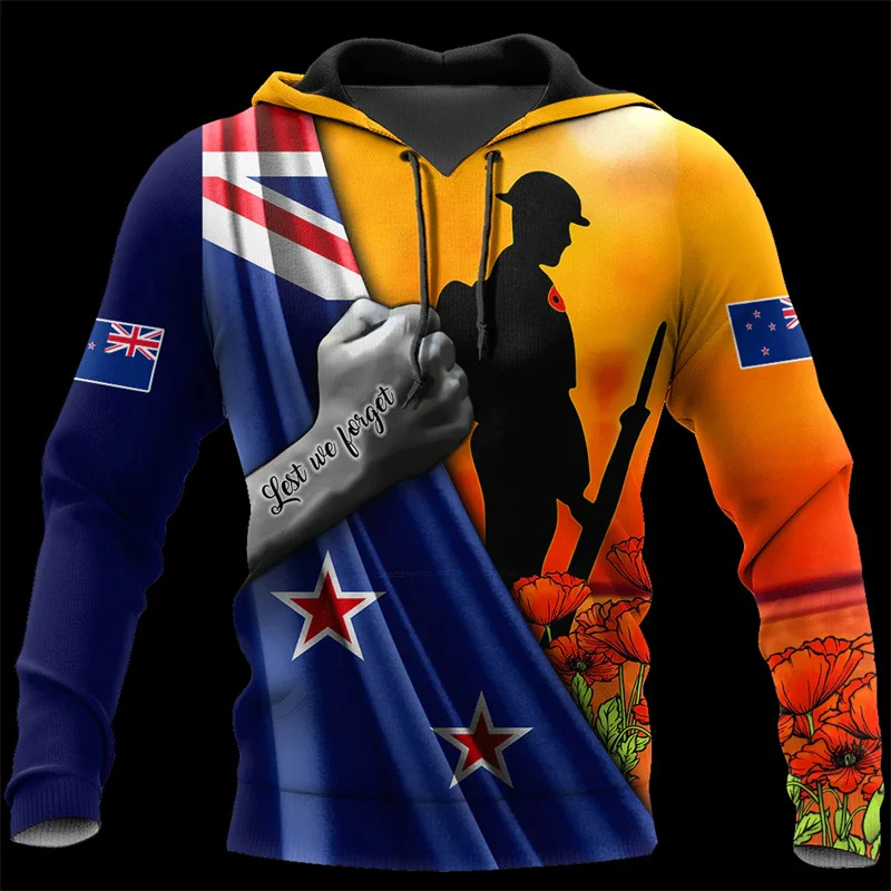 Winter New 3D Aotearoa New Zea - Women'S Fashion Rugby Top recension och pris