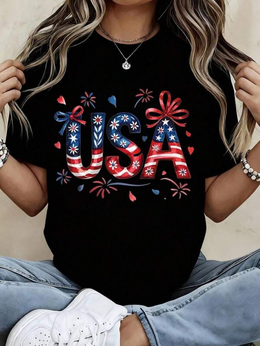 USA Patriotic Flag Stars And S - Women Fashion Usa recension och pris